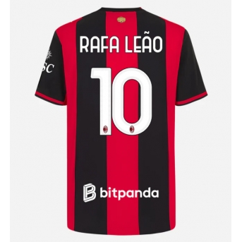 Billige Fotballdrakt AC Milan Rafael Leao #10 Replika Hjemmedrakt 2026-27 Kortermet
